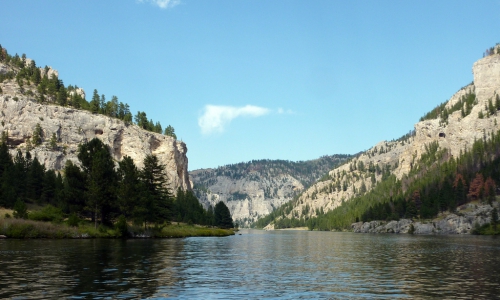 Gates of the Mountains in Montana
