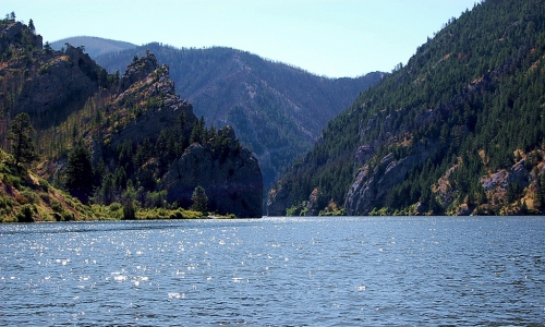 Gates of the Mountains on Holter Lake