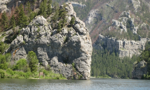 Gates of the Mountains on Holter Lake