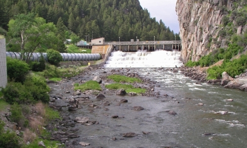 Montana Ennis Lake Dam