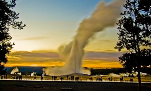 Yellowstone National Park Old Faithful