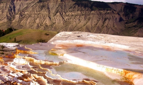 Yellowstone National Park Mammoth Hot Springs
