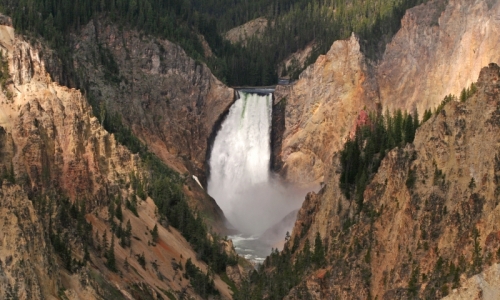 Yellowstone National Park River Canyon