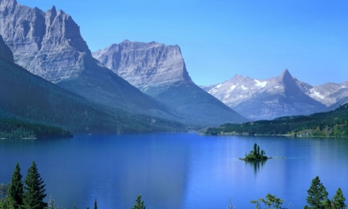 St Mary Lake Glacier National Park