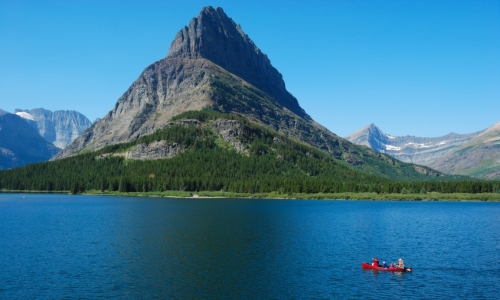 Swiftcurrent Lake Glacier National Park
