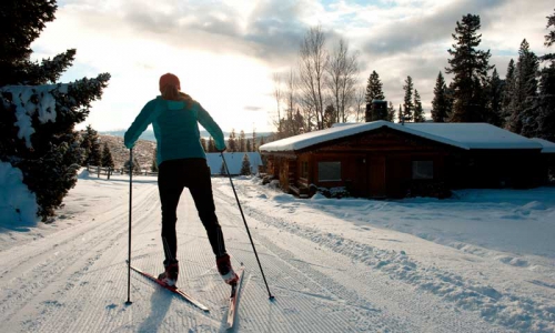 Nordic Skiing at Lone Mountain Ranch