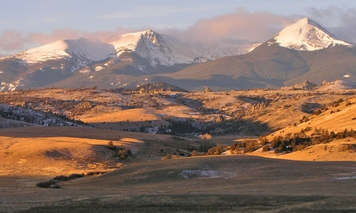 Ennis Montana Tobacco Root Mountains