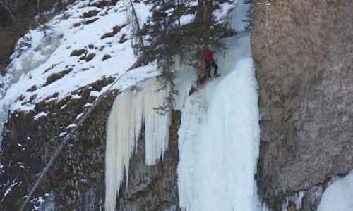 Hyalite Canyon Ice Climbing Montana