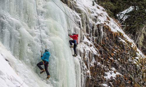 Bozeman Montana Ice Climbing