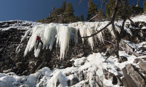 Bozeman MT Ice Climbing