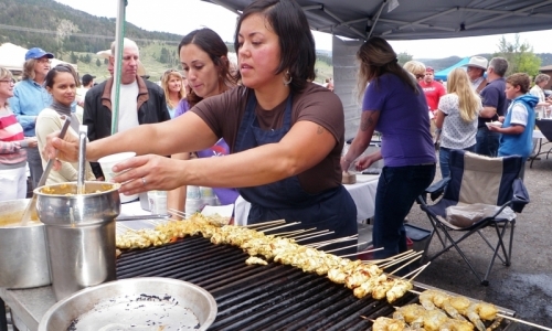 Food Festival Big Sky Montana Bucks T4