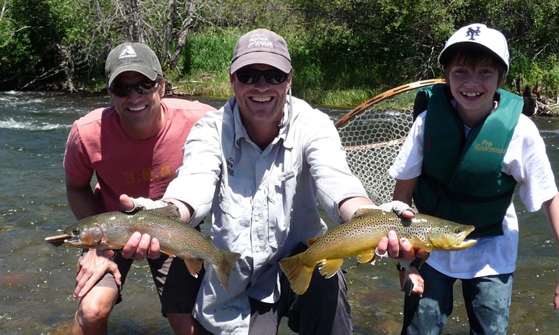 Upper Madison River Fly Fishing Montana Fishing Guide Kids Family