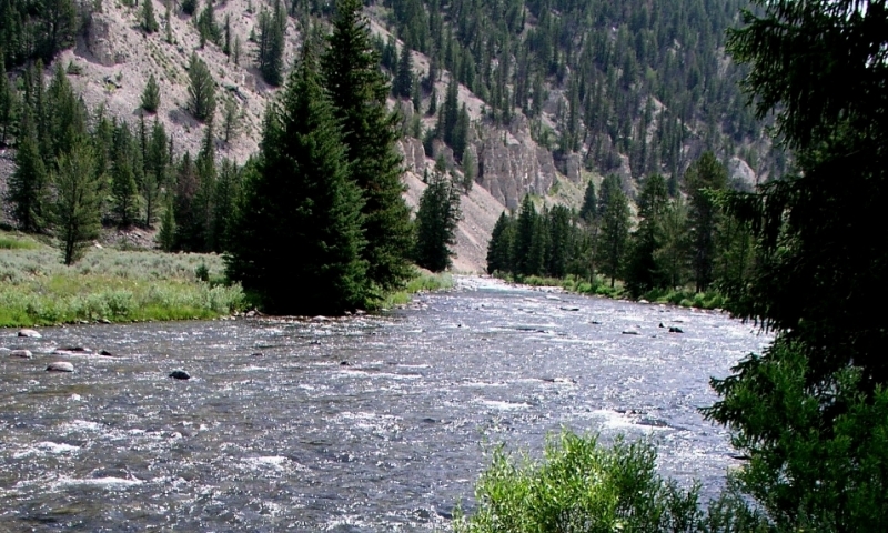 Gallatin River Big Sky Montana