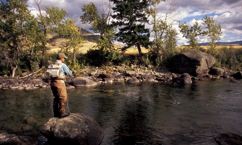 Fly Fishing the West Boulder River