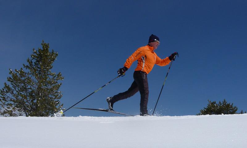Cross country skiing in Bozeman
