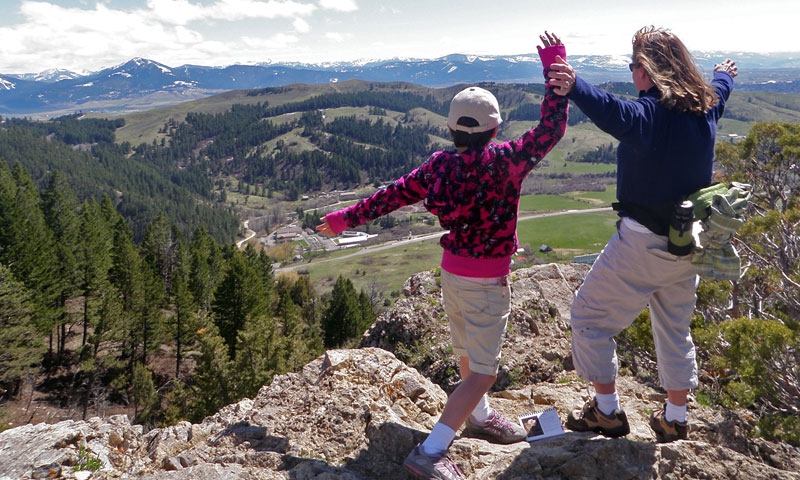 Hike the M Trail in Bozeman