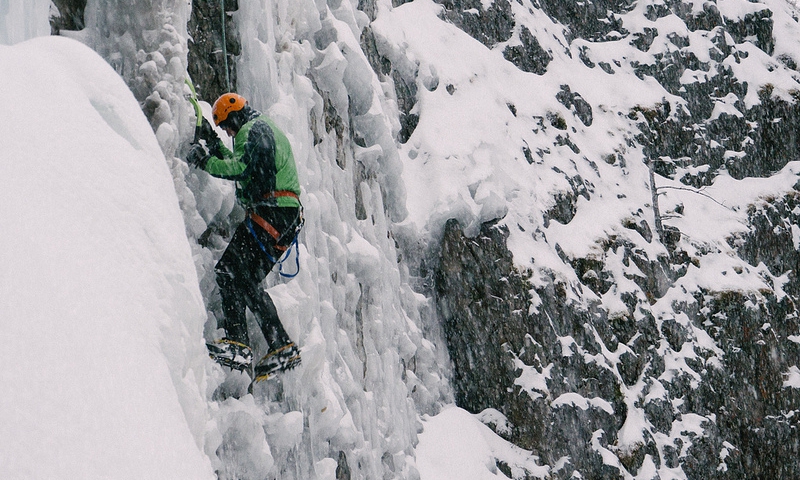 Ice Climbing Bozeman